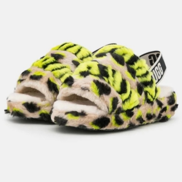 Ugg Fluff Yeah Animalia Sandals brand  New - Picture 8 of 10